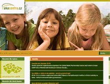 Tablet Screenshot of ekocentra.cz